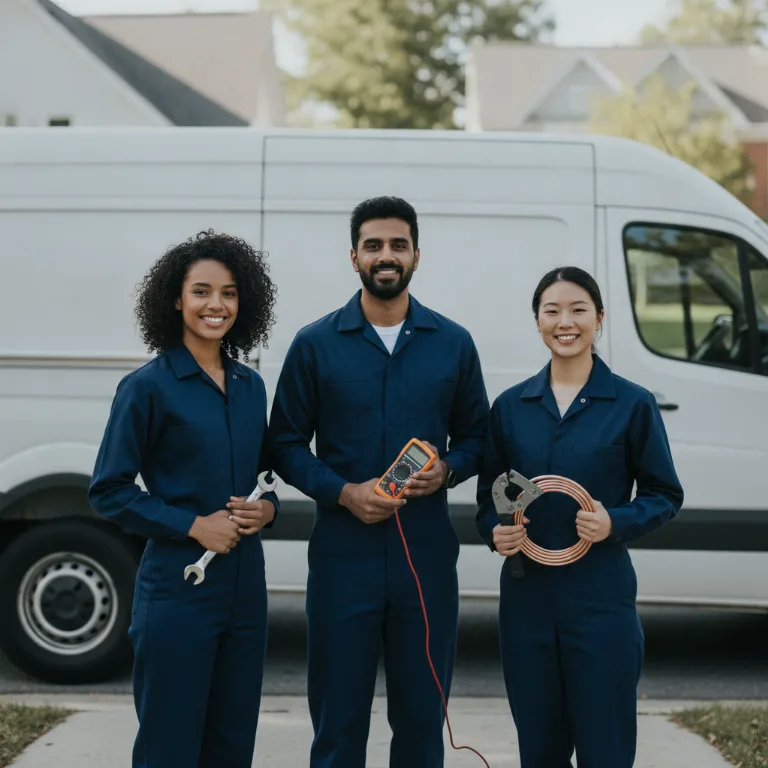 HVAC team in Mesa